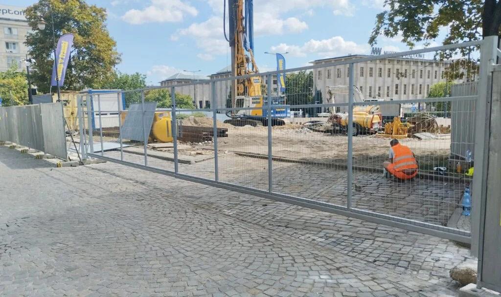 ogrodzenie budowlane