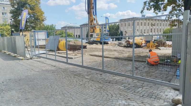 ogrodzenie budowlane